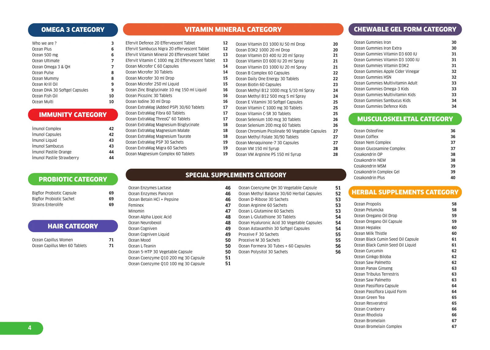 Ocean catalog page 3