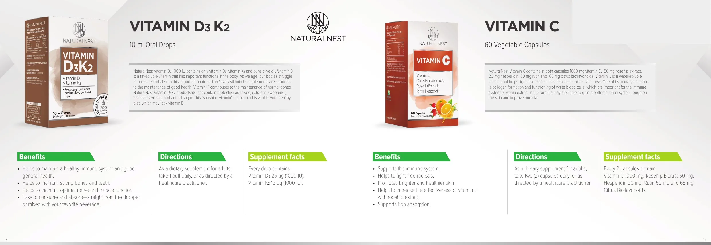 NaturalNest catalog page 8