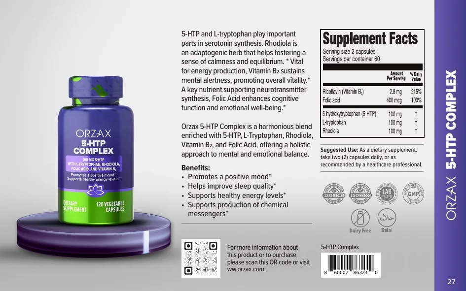 Orzax Food Supplements catalog page 27